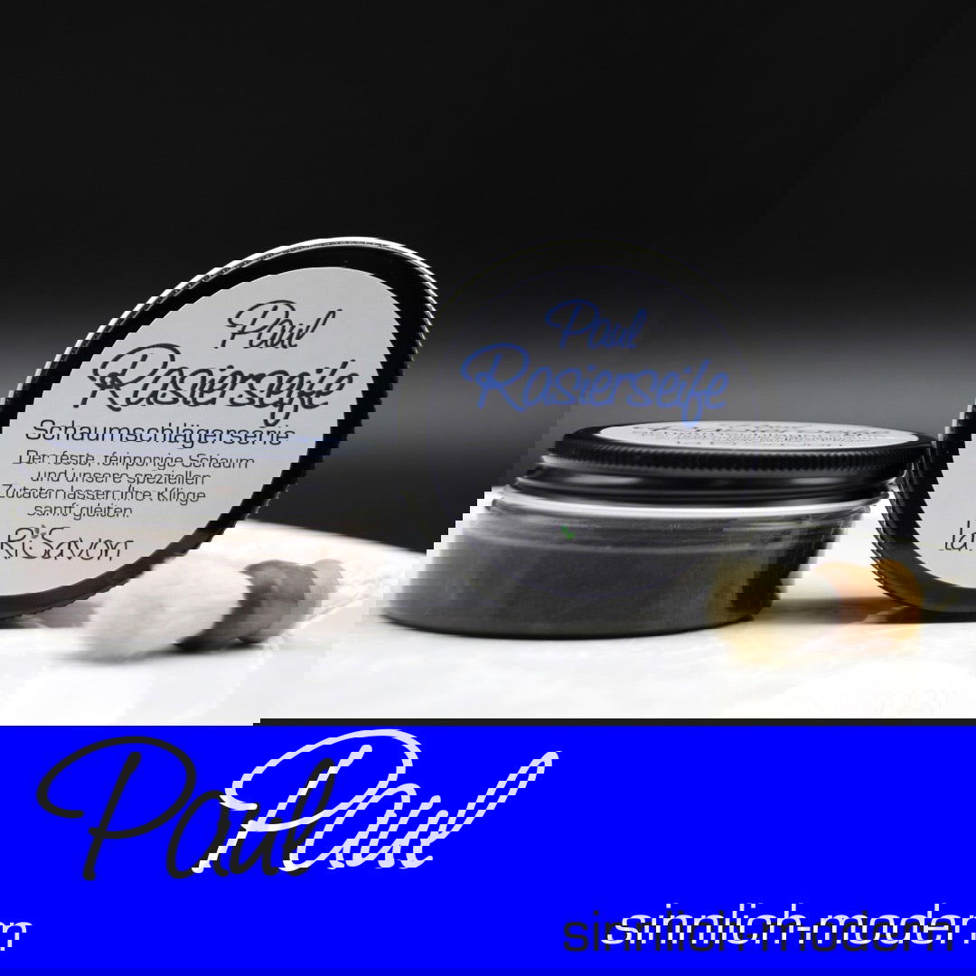 Rasierseife "Paul" von laRiSavon - Alpakawolletraum.com