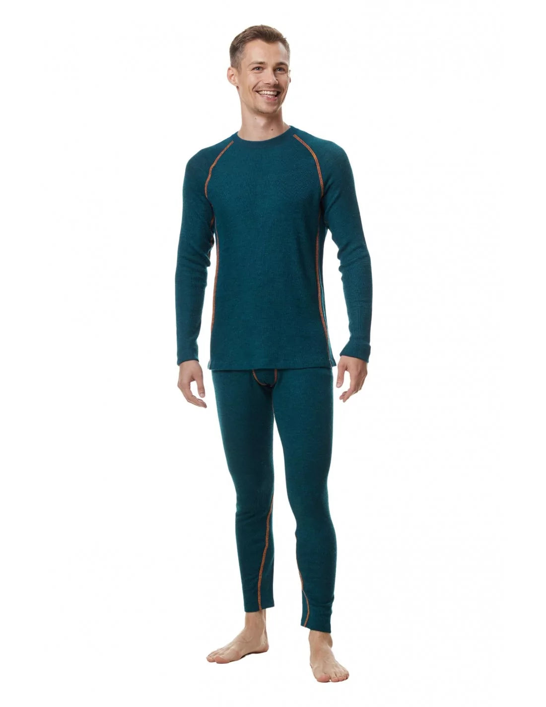 Thermo-Langarm-Shirt ST. MORITZ für Herren mit Alpaka-Mix - Alpakawolletraum.com