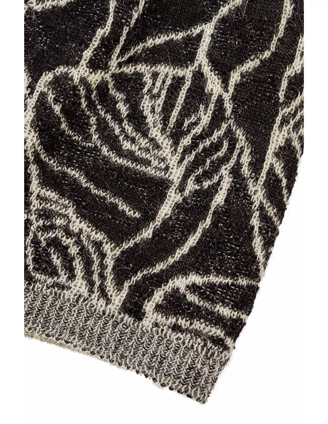 Wendbare Alpaka Mütze WEISS aus 100% Baby Alpaka - Alpakawolletraum.com