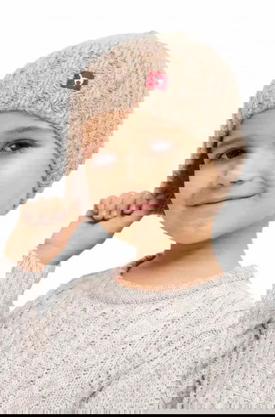 Zipfel-Mütze MOMO für Kinder - Alpakawolletraum.com