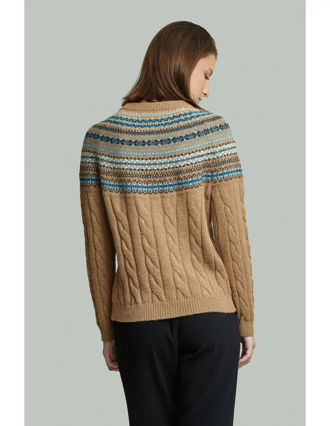 YOKE Alpaka-Strickjacke – Tradition trifft modernen Komfort