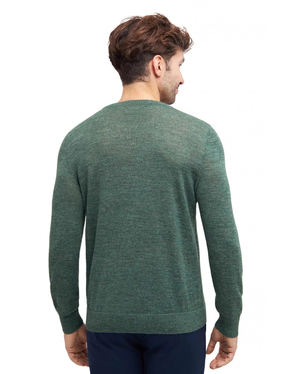 Nachhaltige Herrenmode aus Peru – Pullover aus 100% Baby Alpaka von APU KUNTUR