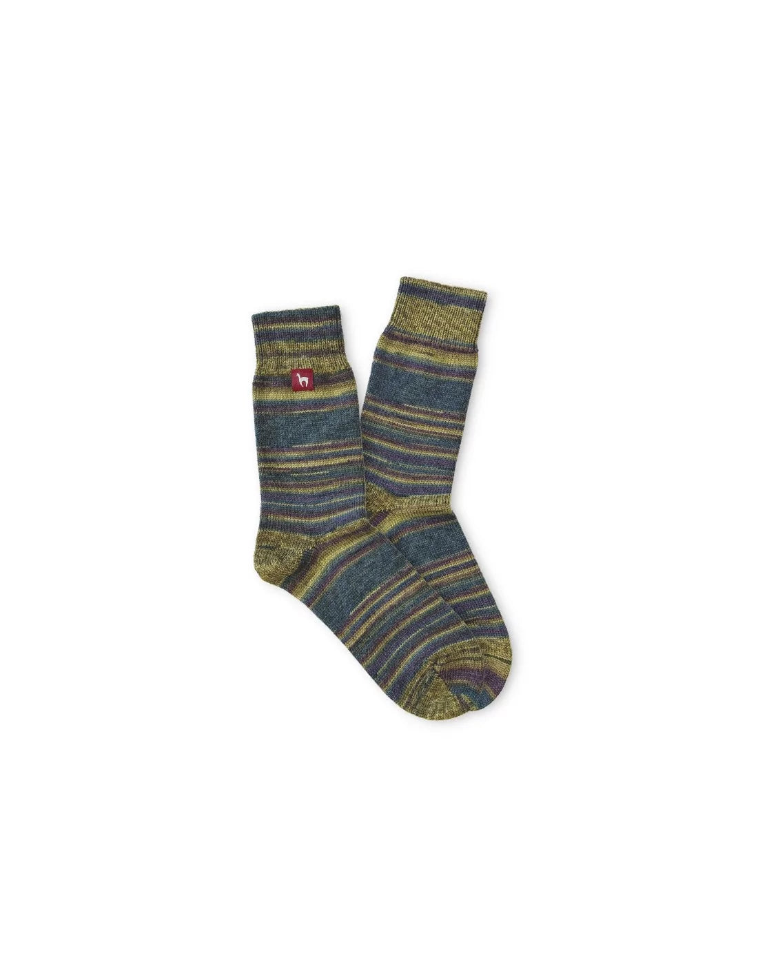 Bunte Alpaka Kuschel-Socken HARMONY bei Alpakawolletraum kaufen