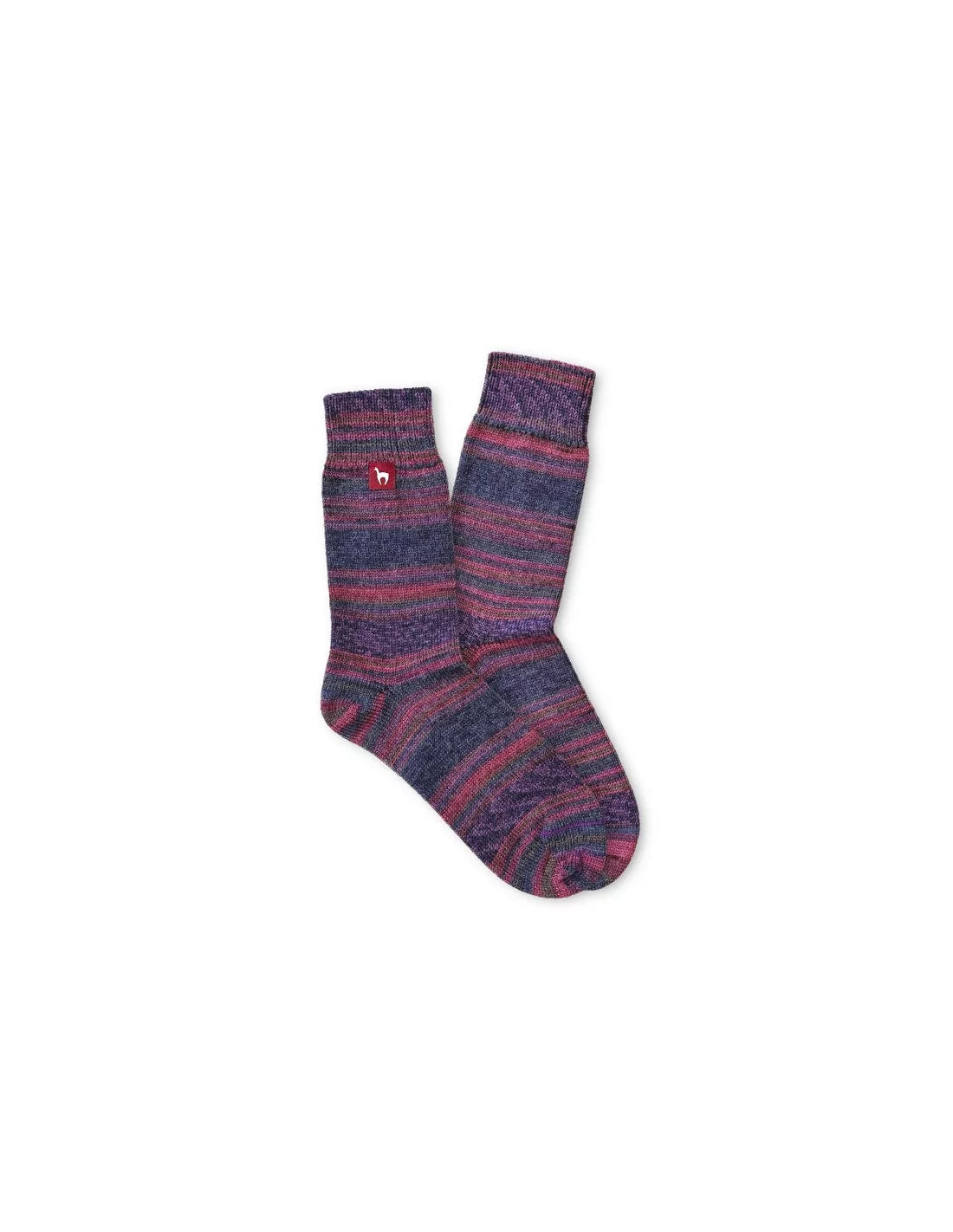 Bunte Alpaka Kuschel-Socken HARMONY bei Alpakawolletraum kaufen