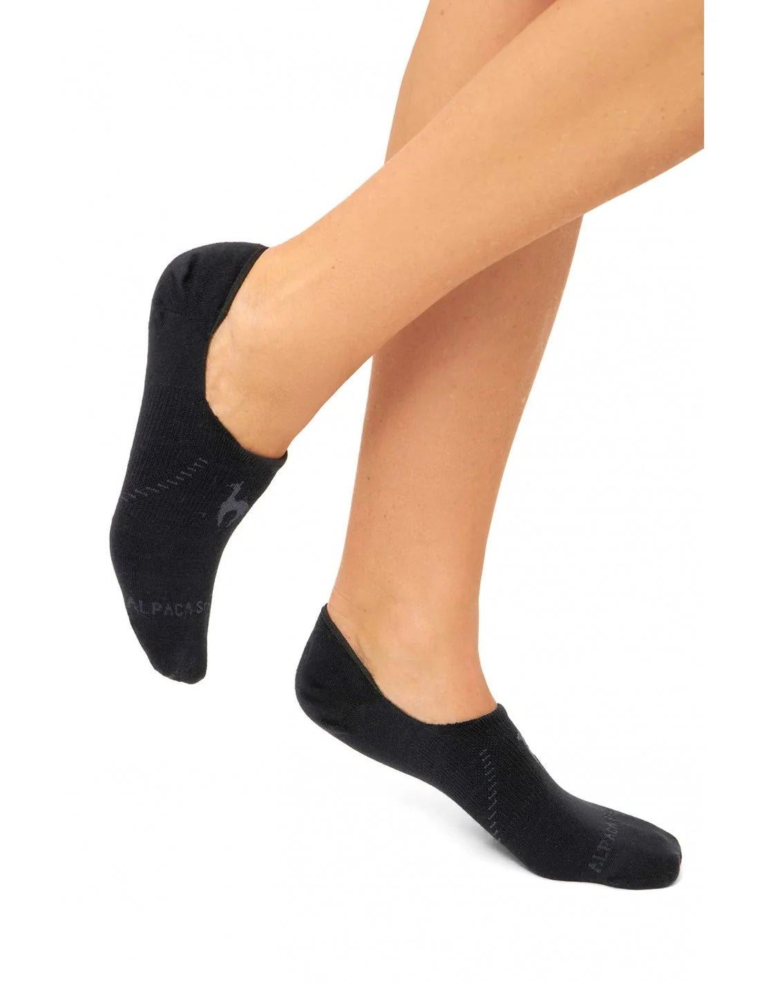 Alpaka Premium Slipper-Socken – 6er Pack Sneaker-Socken aus Baby Alpaka-Pima Baumwolle, atmungsaktiv & rutschfest
