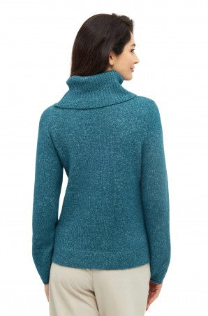 Damen Pullover PACA – flauschiger Alpaka-Merino-Mix in klassischem Schnitt
