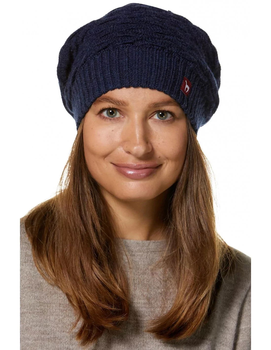 Alpaka Beret Mütze BIESEN aus 100% Baby Alpaka - Alpakawolletraum.com