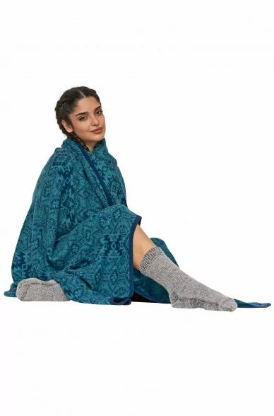 Alpaka Decke AIANA aus 100% Baby Alpaka - Alpakawolletraum.com