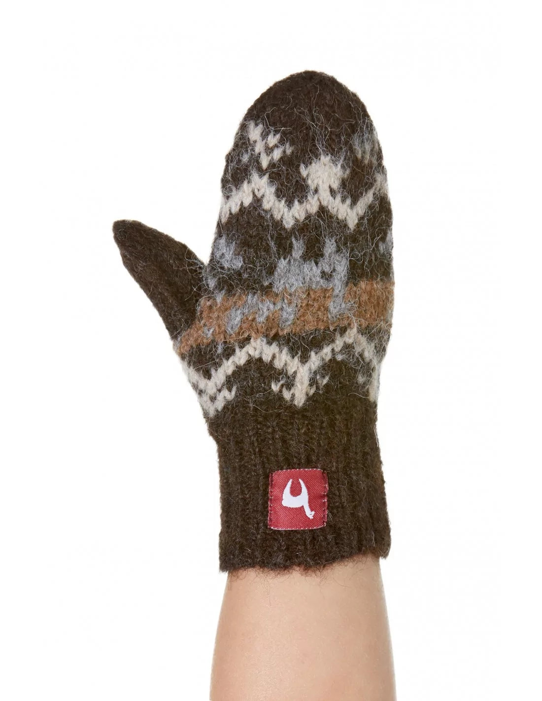 Alpaka Fausthandschuhe NATURA (Kinder 1-3 Jahre) aus 100% Alpaka Superfine - Alpakawolletraum.com