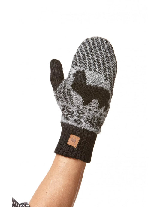Alpaka Fäustlinge ANDINO aus 100% Alpaka Superfine - Alpakawolletraum.com