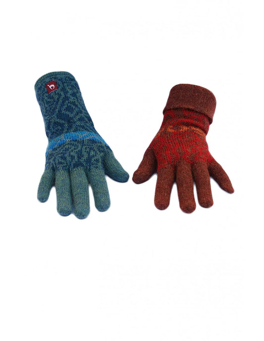 Alpaka Fingerhandschuhe CHIMU aus 100% Baby Alpaka - Alpakawolletraum.com