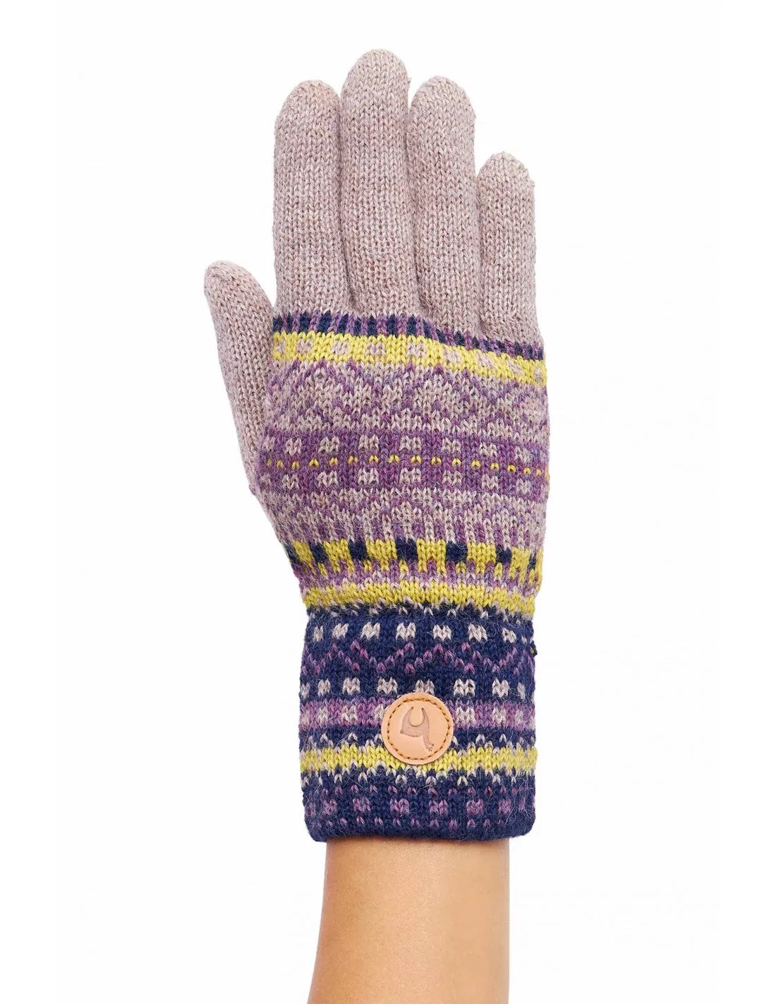 Alpaka Handschuhe DILAYA aus 100% Baby Alpaka - Alpakawolletraum.com