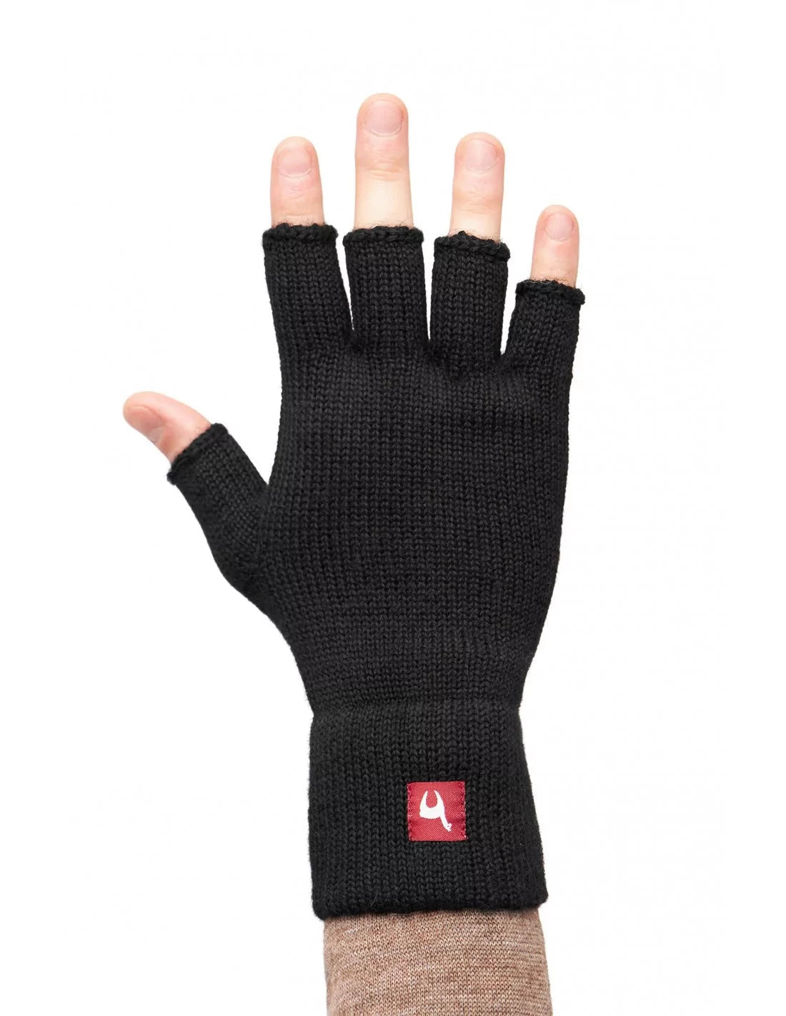 Alpaka Handschuhe HALBFINGER aus 100% Baby Alpaka - Alpakawolletraum.com