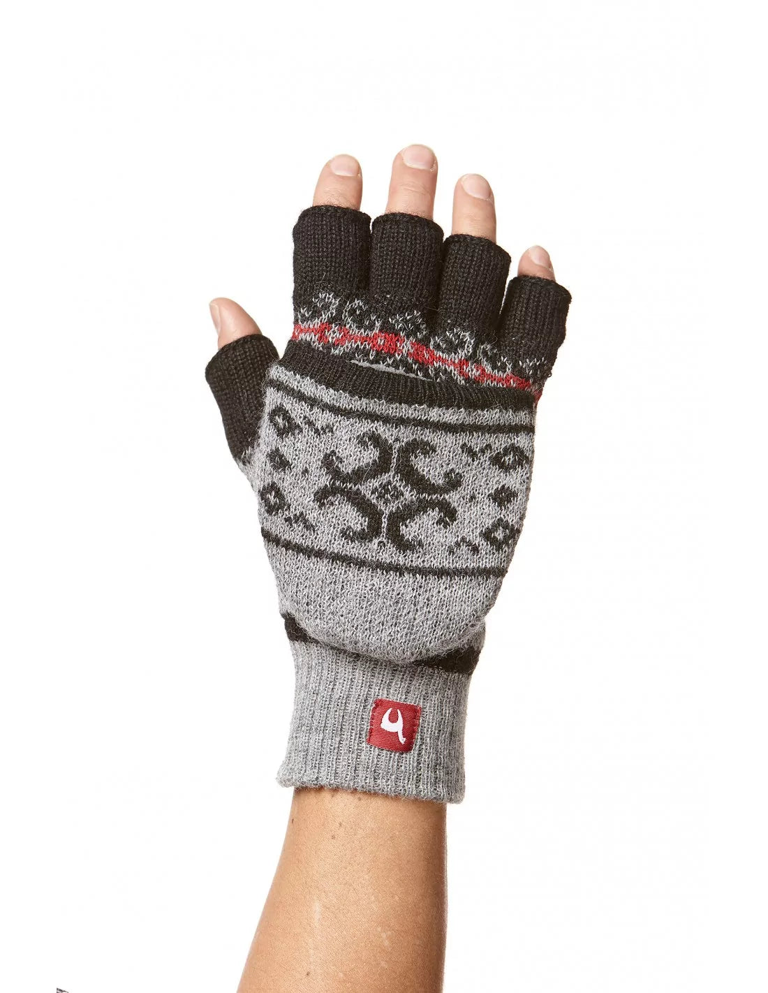 Alpaka Känguru Handschuhe ANDEN VIENTOS aus 100% Alpaka Superfine - Alpakawolletraum.com