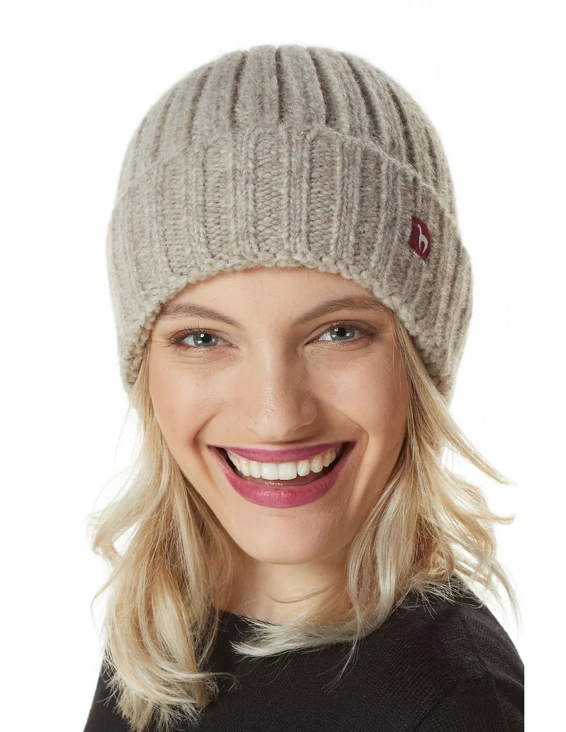 Alpaka Mütze BIANCA aus Baby Alpaka und Woll-Mix - Alpakawolletraum.com
