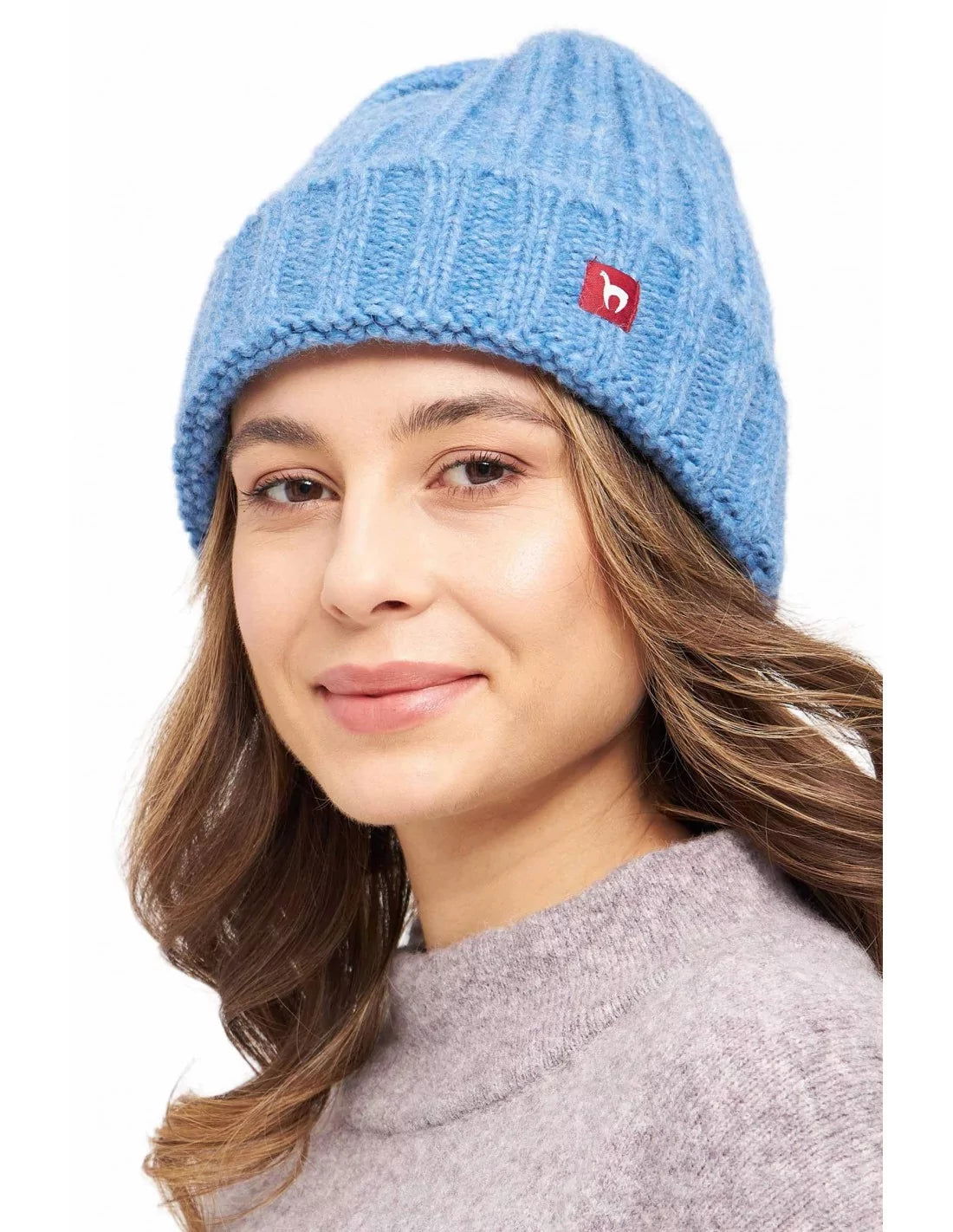 Alpaka Mütze BIANCA aus Baby Alpaka und Woll-Mix - Alpakawolletraum.com