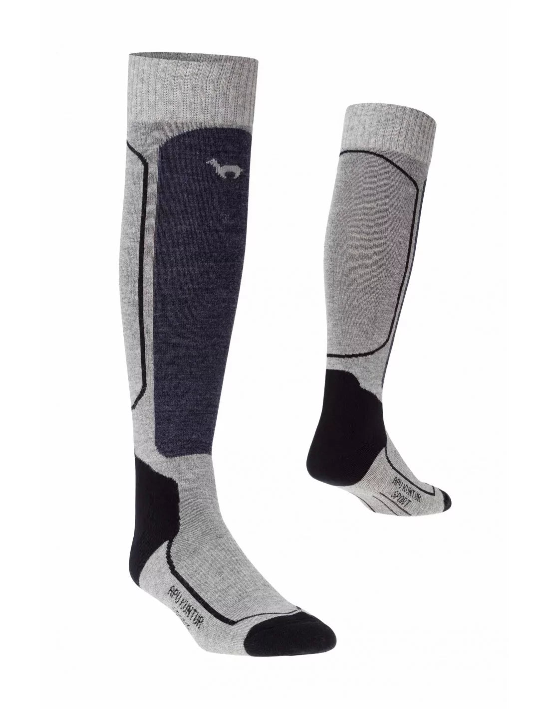 Alpaka Premium SKI- & SPORTSOCKEN aus Alpaka-Baumwoll-Mix - Alpakawolletraum.com