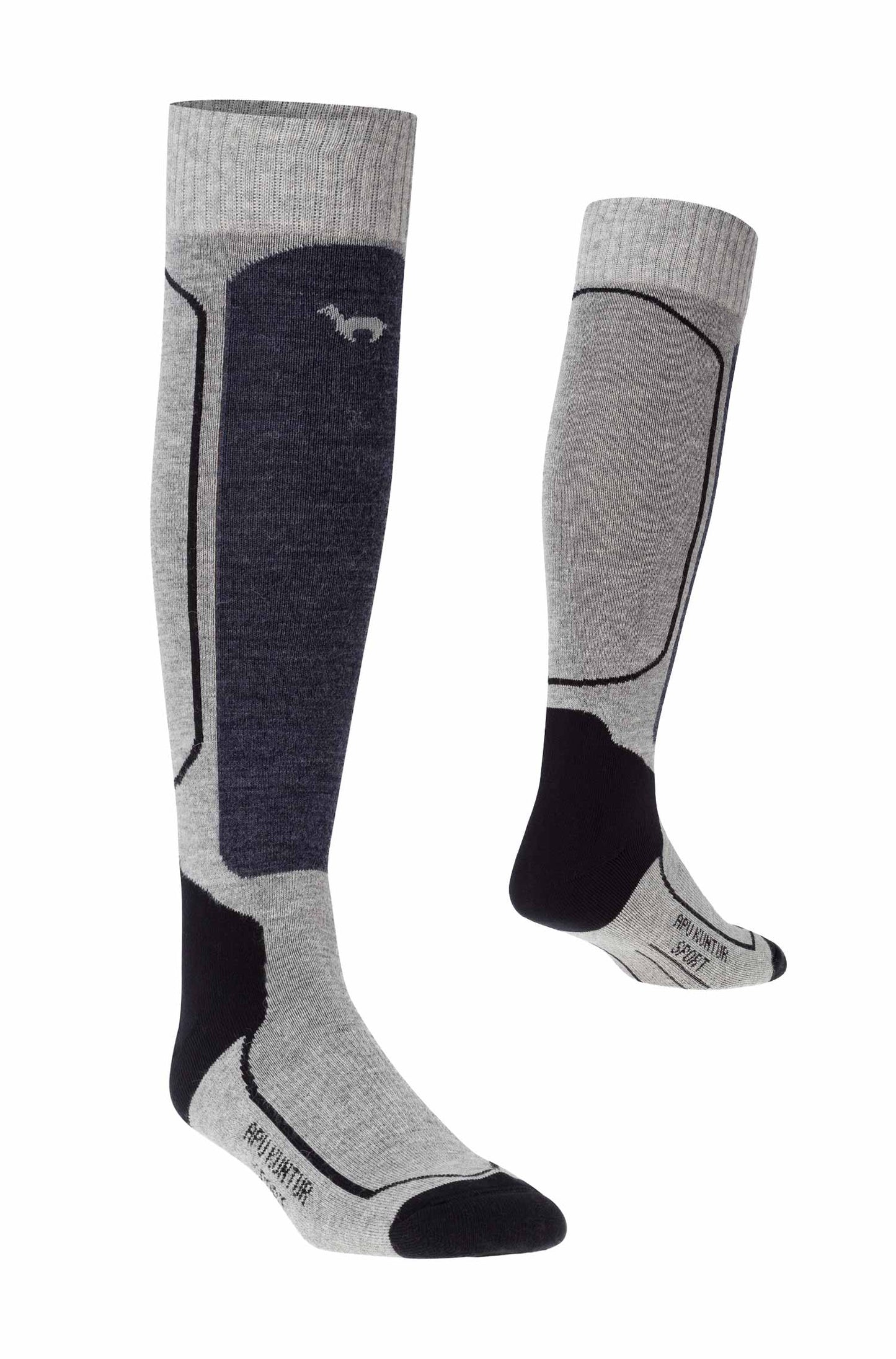 Alpaka Premium SKI- & SPORTSOCKEN aus Alpaka-Baumwoll-Mix - Alpakawolletraum.com