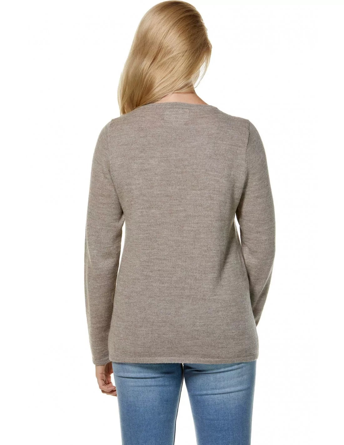 Alpaka Pullover BASIC aus 100% Baby Alpaka - Alpakawolletraum.com