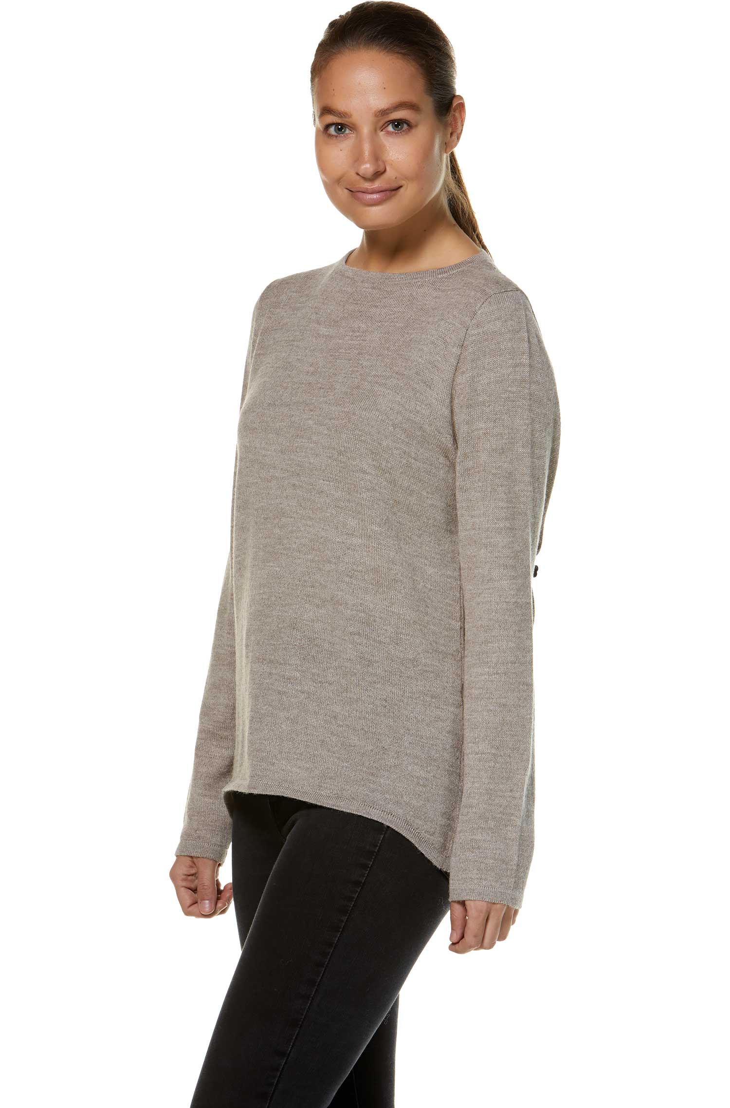 Alpaka Pullover BASIC aus 100% Baby Alpaka - Alpakawolletraum.com