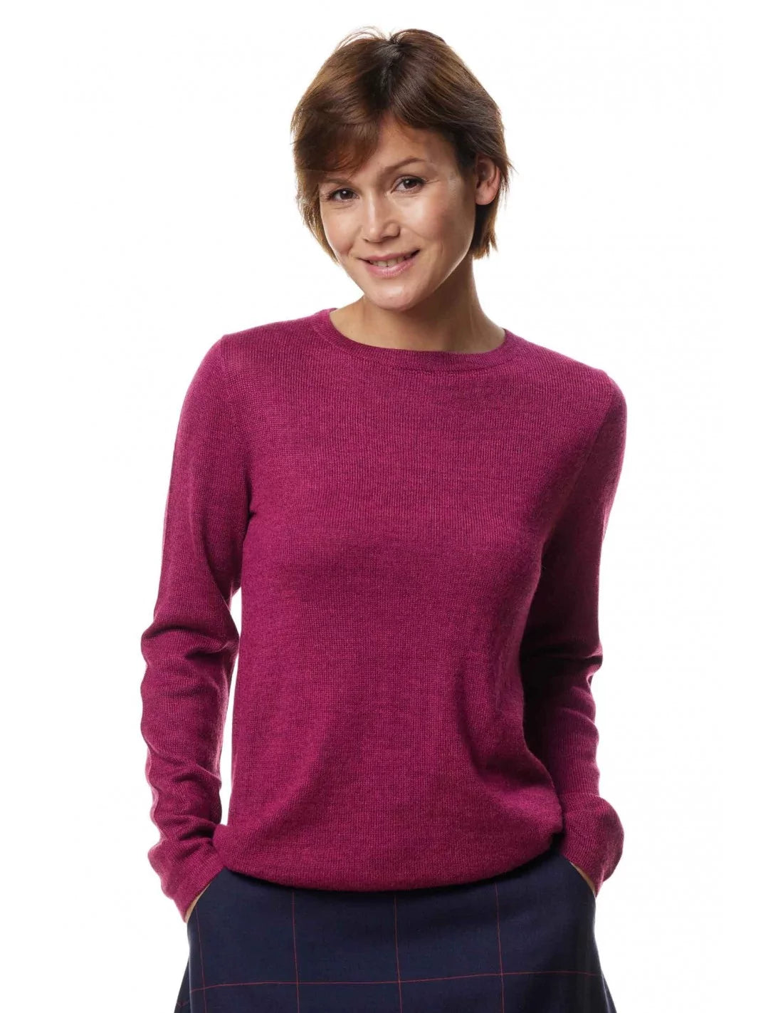 Alpaka Pullover BASIC aus 100% Baby Alpaka - Alpakawolletraum.com