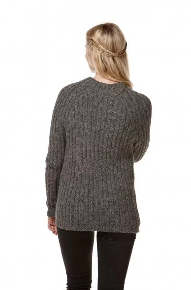 Alpaka Pullover DOLCE mit Baby Alpaka und Wolle - Alpakawolletraum.com