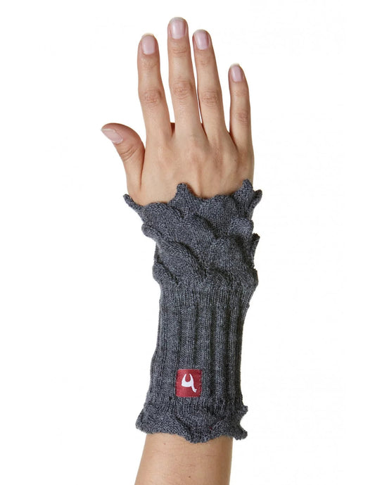 Alpaka Pulswärmer BERNICE aus 100% Baby Alpaka - Alpakawolletraum.com