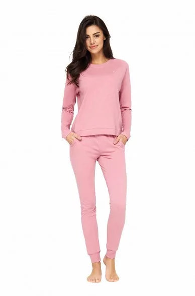 Alpaka Pyjama Damen Sweatshirt DREAMLINE aus Alpaka-Baumwoll-Mix - Alpakawolletraum.com
