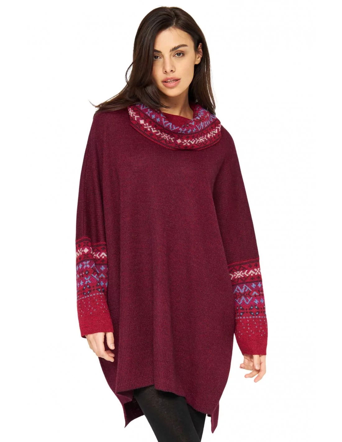 Alpaka Rollkragen-Pullover PUKA aus 100% Baby Alpaka One-Size - Alpakawolletraum.com