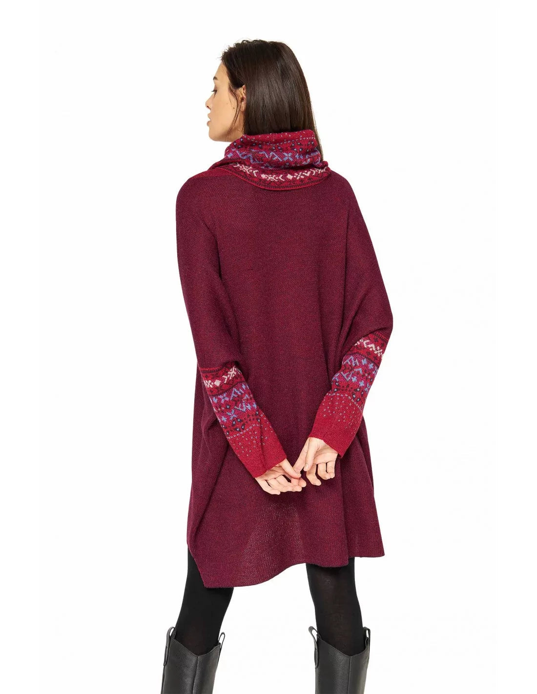 Alpaka Rollkragen-Pullover PUKA aus 100% Baby Alpaka One-Size - Alpakawolletraum.com