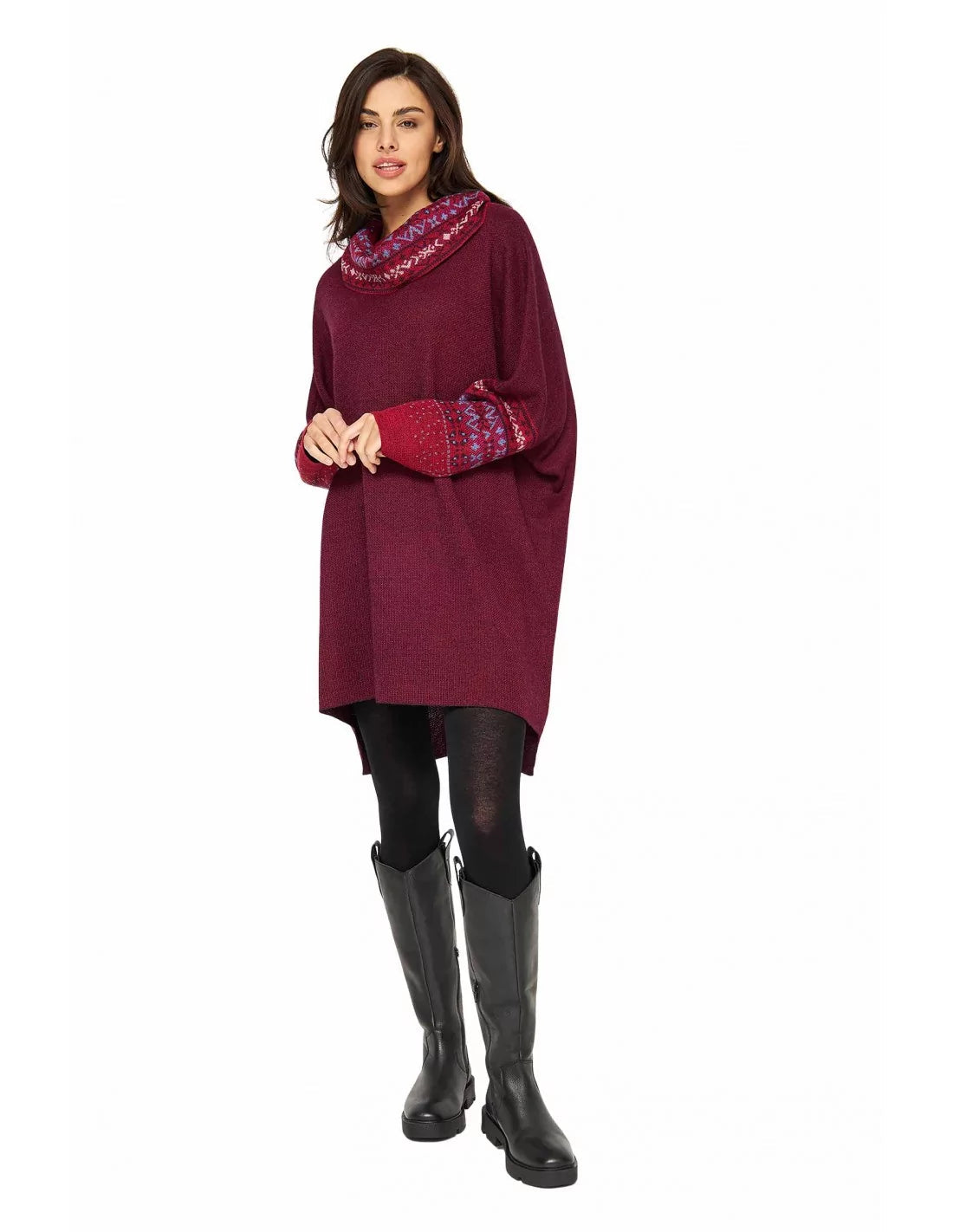 Alpaka Rollkragen-Pullover PUKA aus 100% Baby Alpaka One-Size - Alpakawolletraum.com