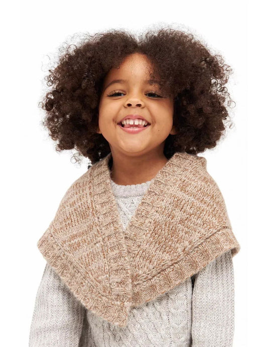 Alpaka Schal MOMO (für Kinder) aus Baby Alpaka-Merino-Mix - Alpakawolletraum.com