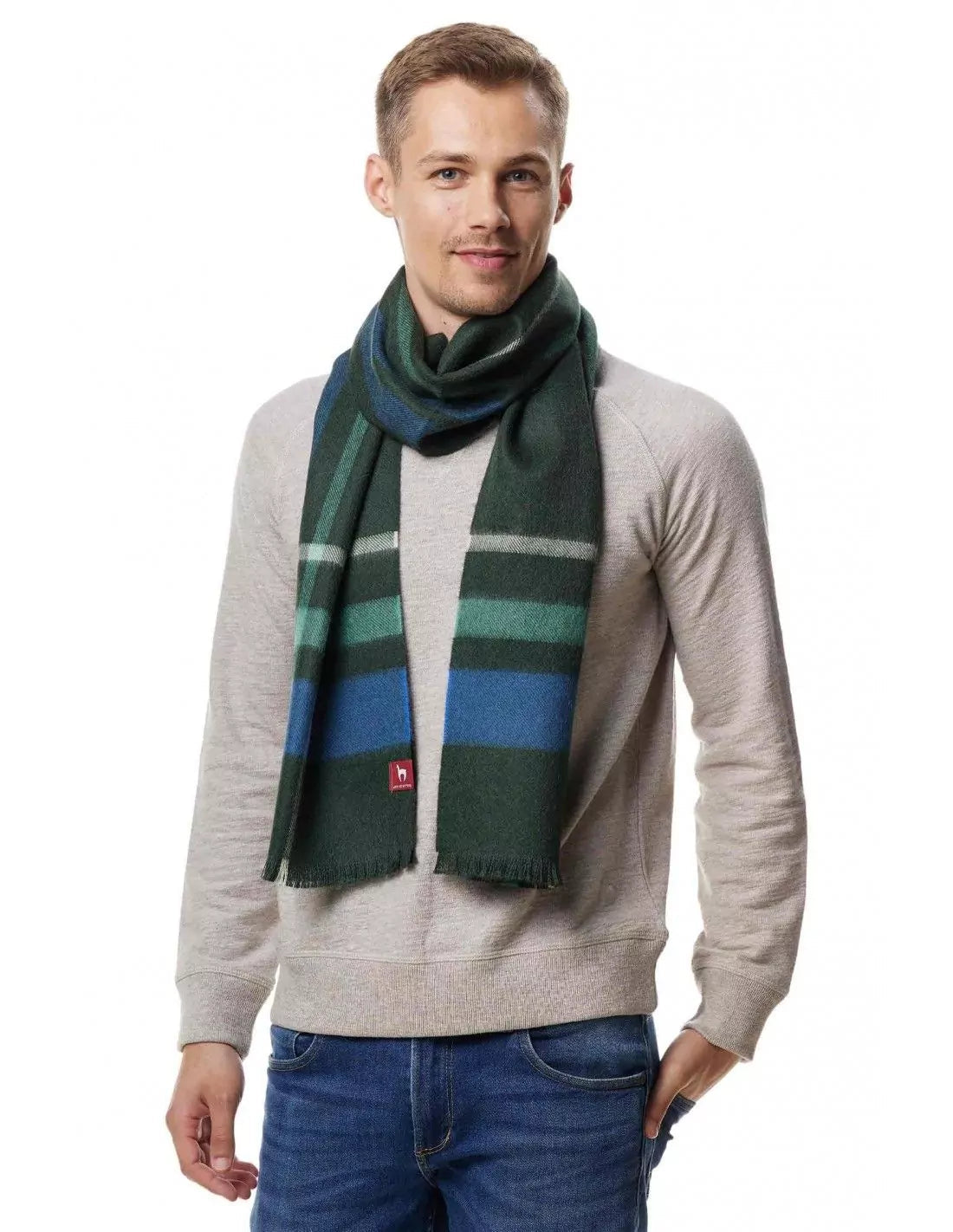 Alpaka Schal PADRINO aus 100% Baby Alpaka - Alpakawolletraum.com