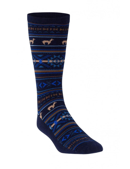 Alpaka Socken JACQUARD aus 70% Baby Alpaka und 25% Pima Baumwolle - Alpakawolletraum.com