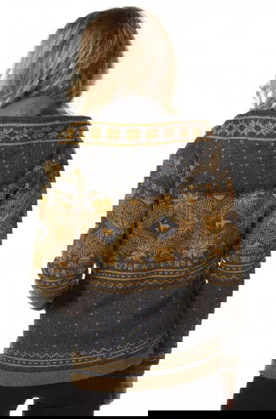 Alpaka Strickjacke ANDEN ROCA aus 100% Alpaka - Alpakawolletraum.com