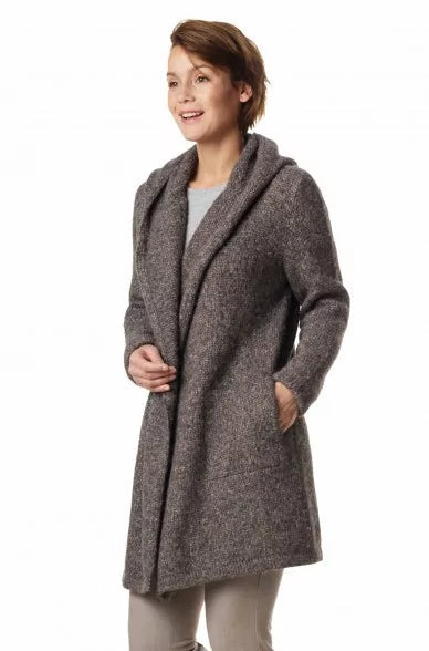 Alpaka Strickjacke ANNABELL aus Alpaka und Wolle - Alpakawolletraum.com