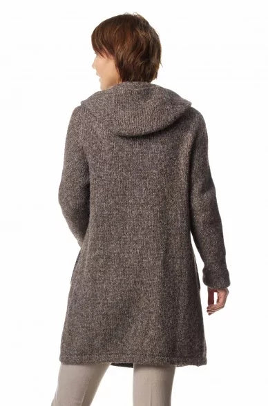 Alpaka Strickjacke ANNABELL aus Alpaka und Wolle - Alpakawolletraum.com