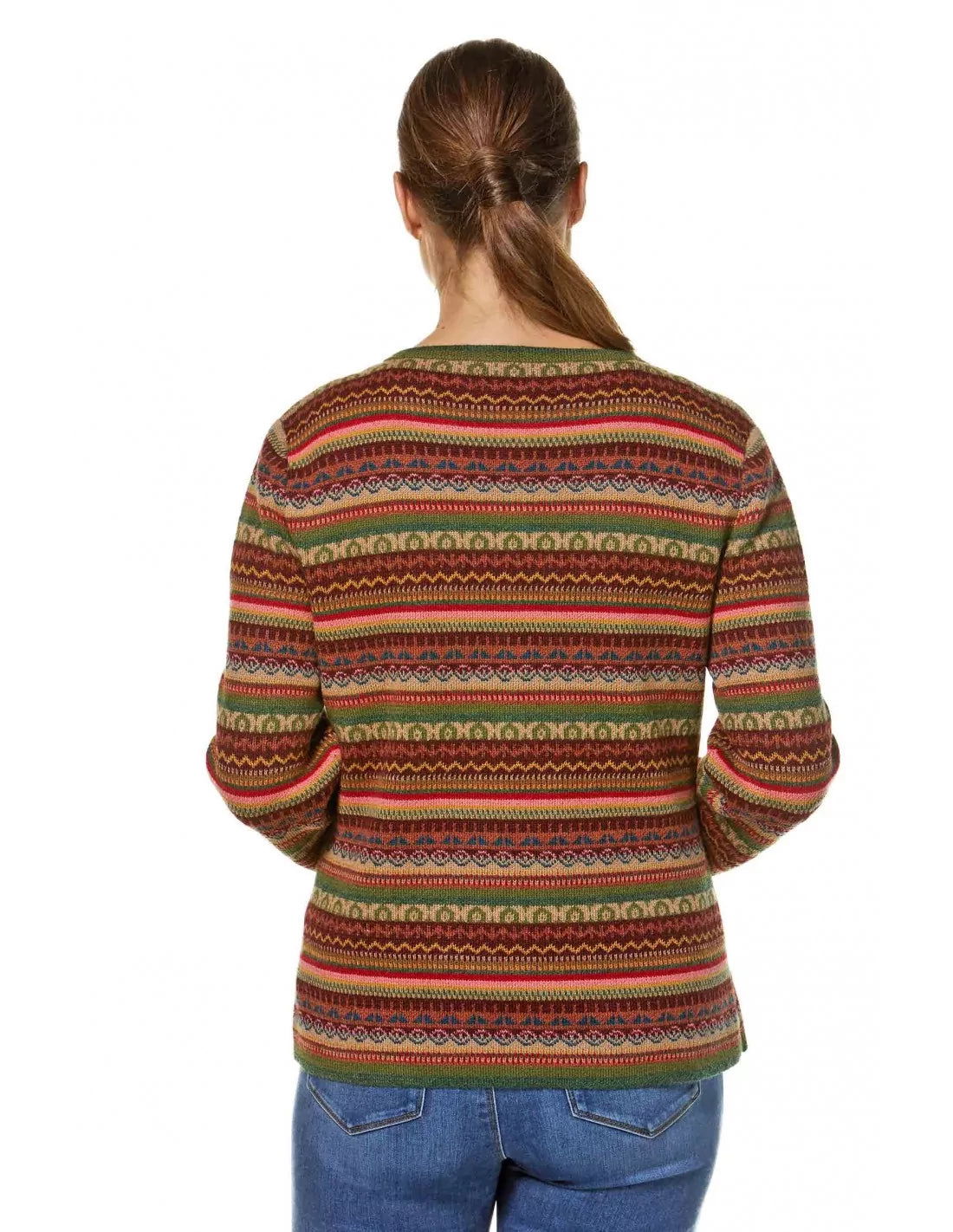 Alpaka Strickjacke LUNA aus 100% Baby Alpaka - Alpakawolletraum.com