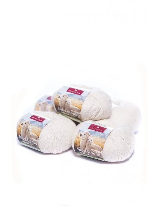 Alpaka Wolle REGULAR | 50g | 5er Pack | 100% Baby Alpaka - Alpakawolletraum.com