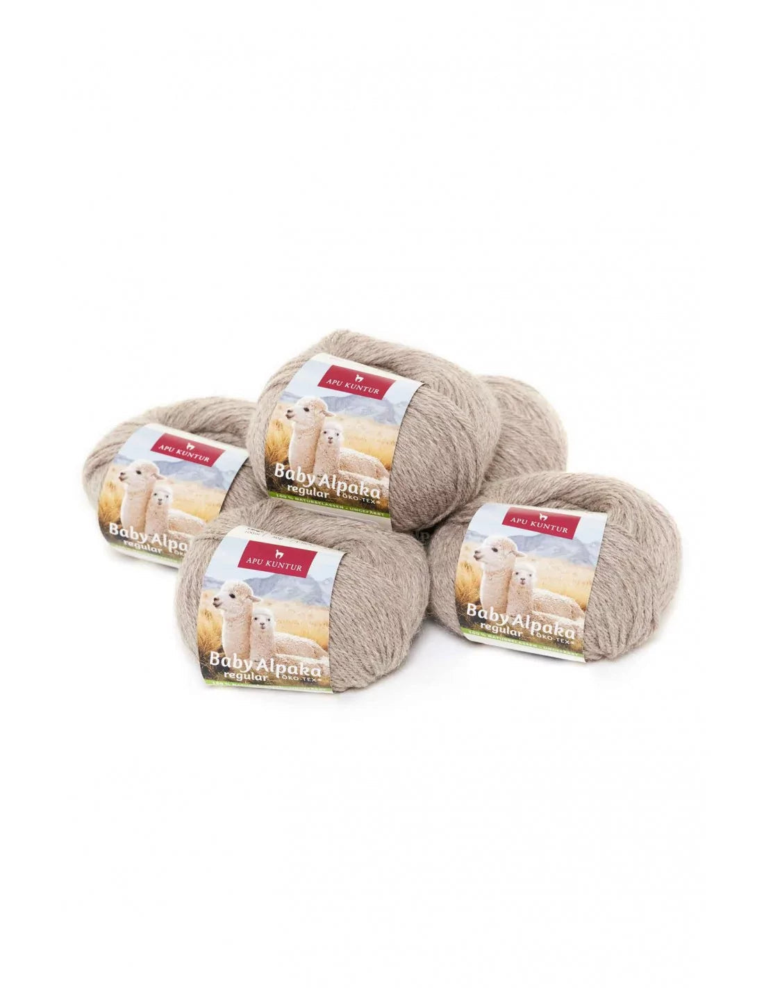 Alpaka Wolle REGULAR | 50g | 5er Pack | 100% Baby Alpaka - Alpakawolletraum.com