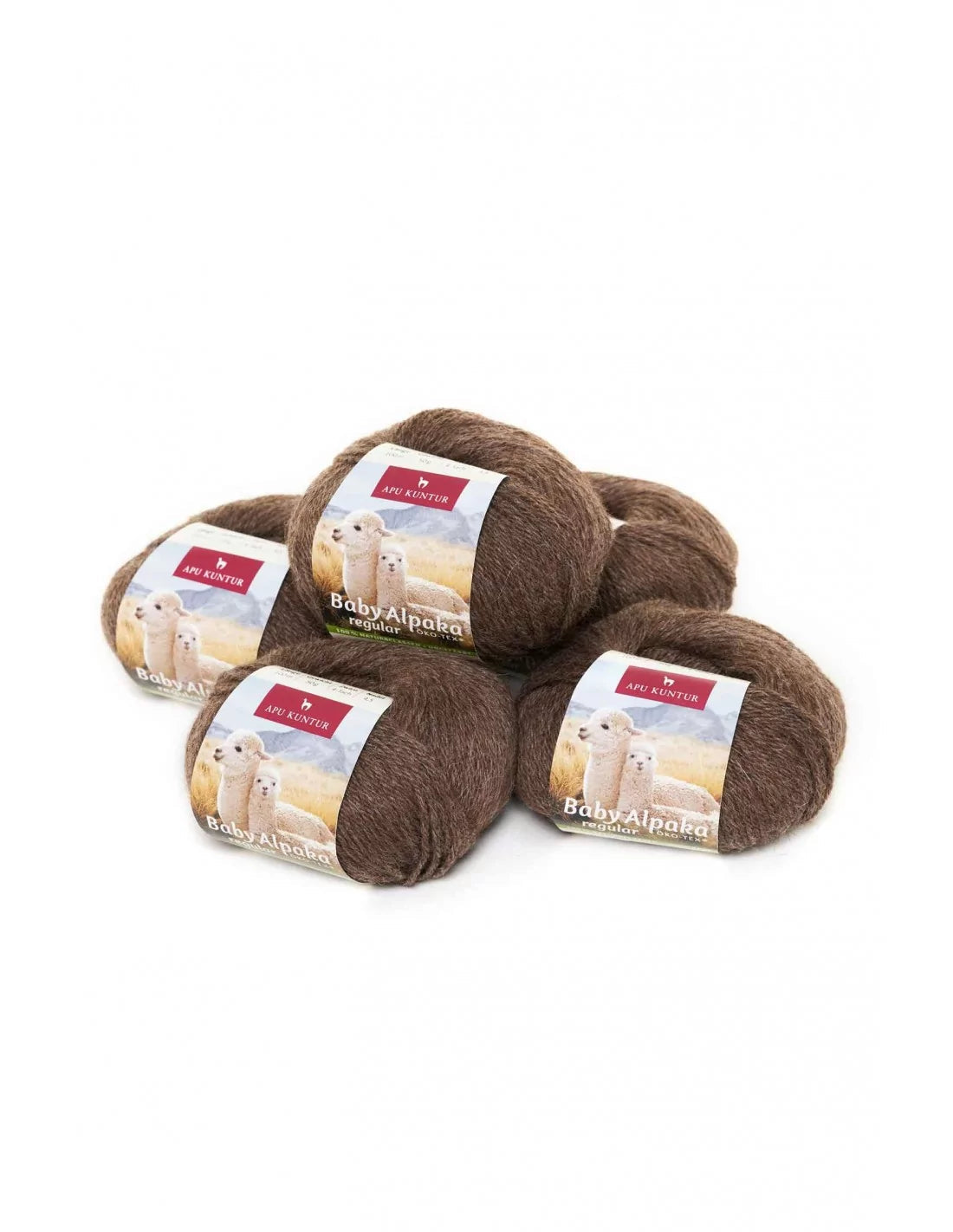 Alpaka Wolle REGULAR | 50g | 5er Pack | 100% Baby Alpaka - Alpakawolletraum.com