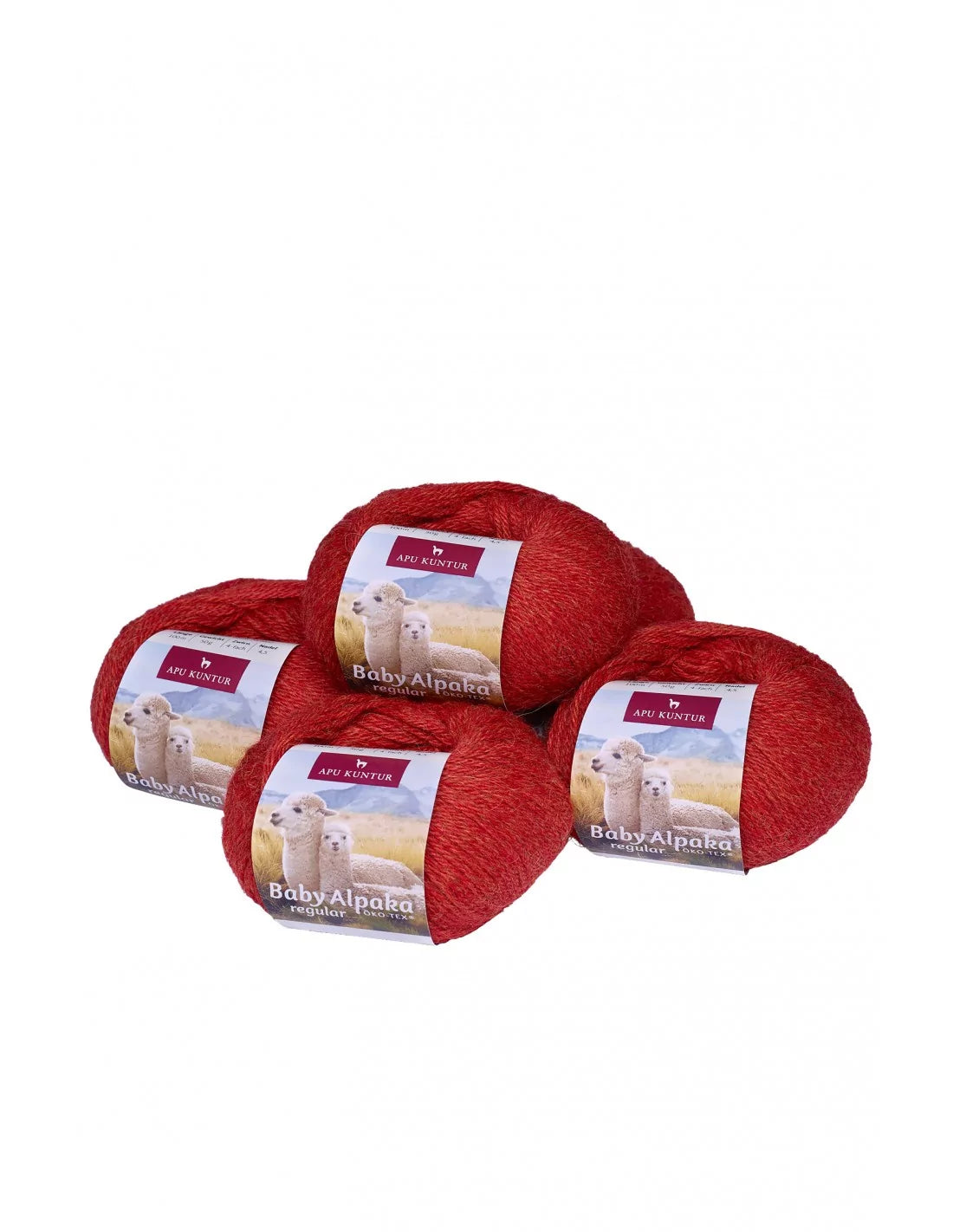 Alpaka Wolle REGULAR | 50g | 5er Pack | 100% Baby Alpaka - Alpakawolletraum.com