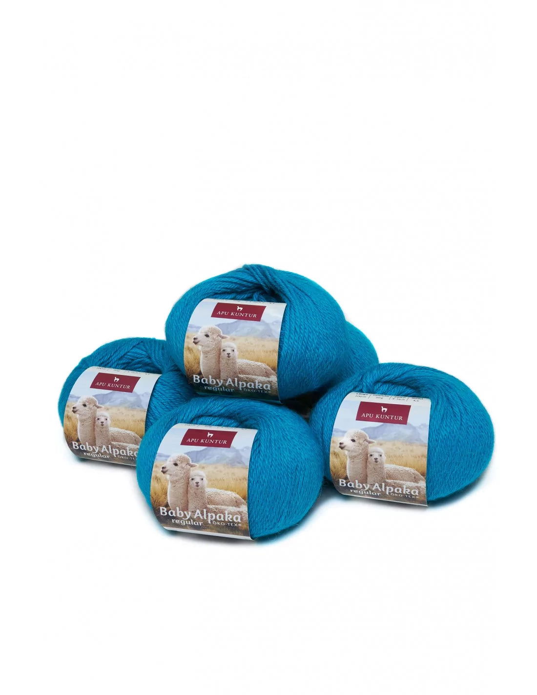 Alpaka Wolle REGULAR | 50g | 5er Pack | 100% Baby Alpaka - Alpakawolletraum.com