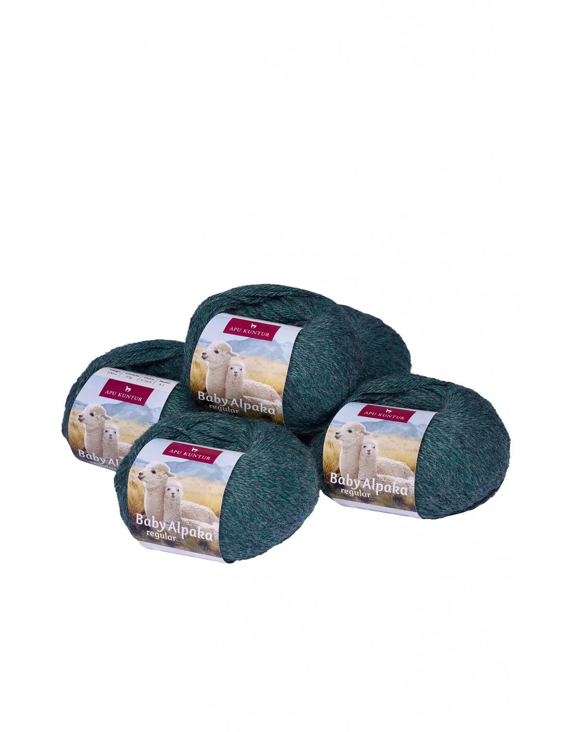 Alpaka Wolle REGULAR | 50g | 5er Pack | 100% Baby Alpaka - Alpakawolletraum.com