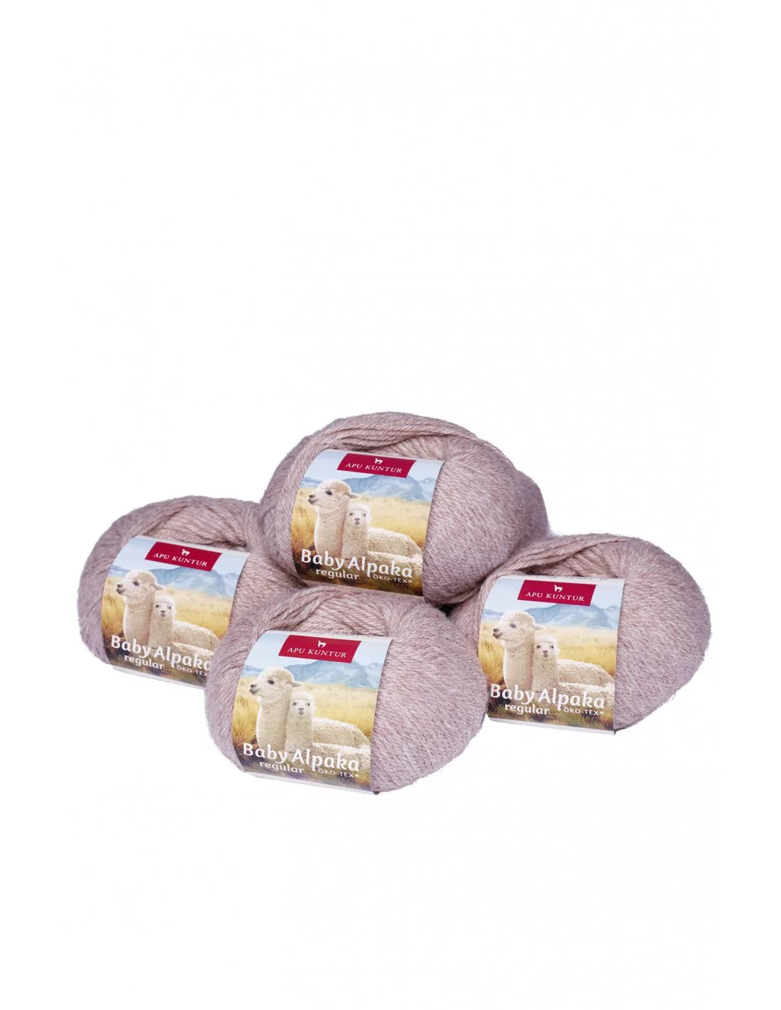 Alpaka Wolle REGULAR | 50g | 5er Pack | 100% Baby Alpaka - Alpakawolletraum.com