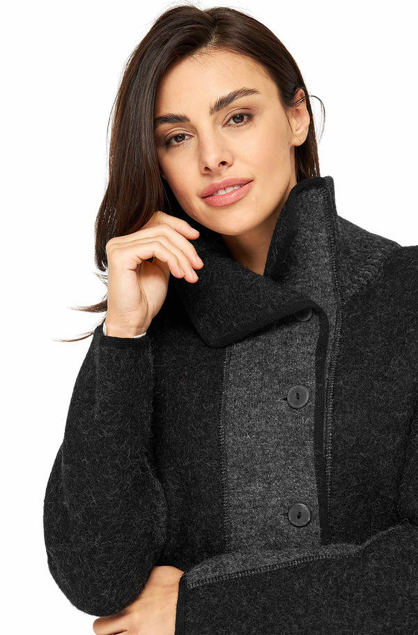 Jacke GORKY aus Alpaka & Wolle