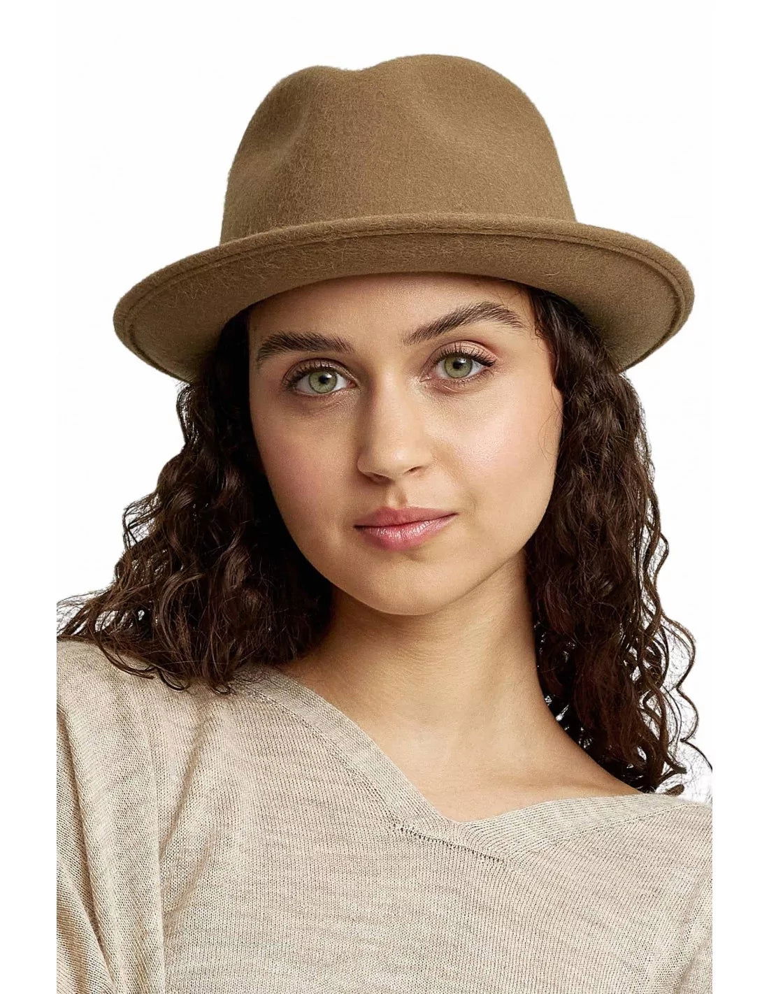 Hut PAPARAZZI gefilzt für Herren und Damen von KUNA Sombreros FEDORA-Stil - Alpakawolletraum.com