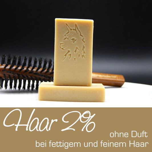 Larisavon Haarseife 2% ohne Duft - Alpakawolletraum.com