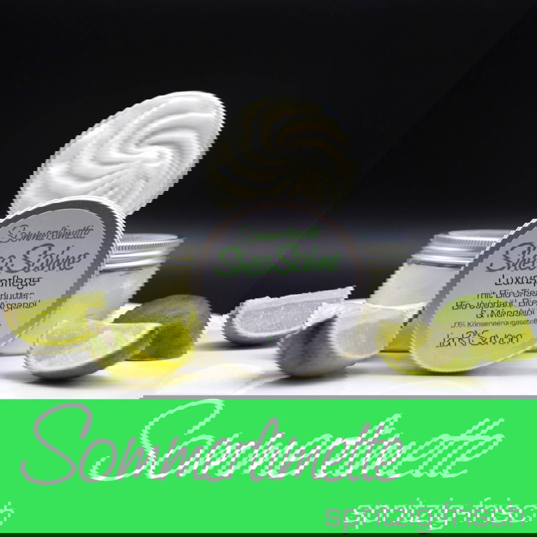 Larisavon Shea Sahne Sommerlimette | 150ml - Vegan - Alpakawolletraum.com