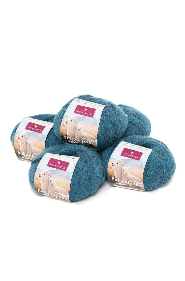 Alpaka Wolle REGULAR | 50g | 5er Pack | 100% Baby Alpaka